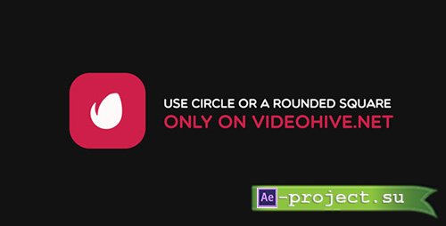 Videohive: Flat Liquid Logo - Project for After Effects 