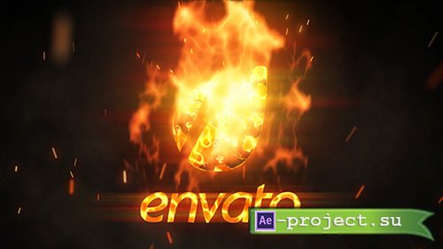 Videohive: Flame Logo Reveal - Project for After Effects 