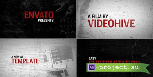 Videohive: Evidence - Project for After Effects 