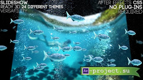 Videohive: Curve Hd Slideshow - Project for After Effects