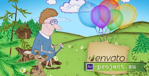 Videohive: Painted Photo Review - Project for After Effects