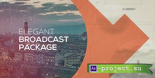 Videohive: Elegant Broadcast Package 13101496 - Project for After Effects