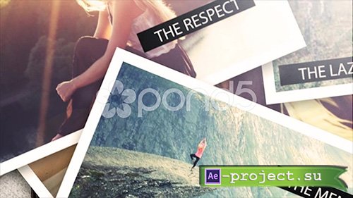 Pond5: 3D Photo Slideshow - Project for After Effects 