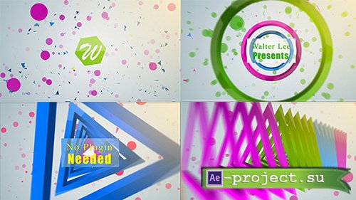 Videohive: Shape Logo Reveal 5 In 1 - Project for After Effects 