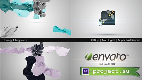 Videohive: Flying Elegance Logo Reveal - Project for After Effects 