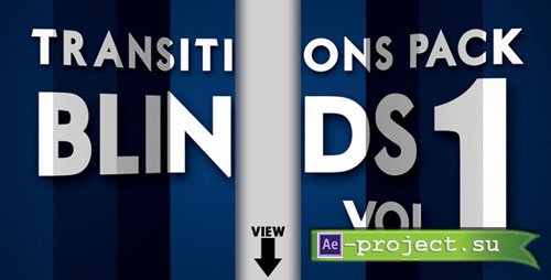 Videohive: Transitions Pack - Blinds Vol. 1 - Project for After Effects 