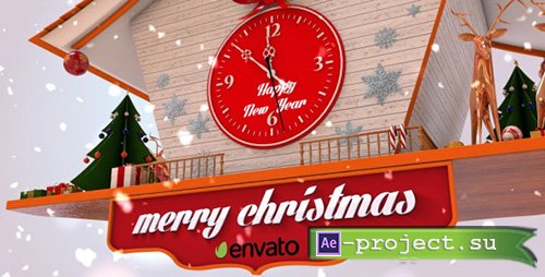 Videohive: Christmas Cuckoo Clock - Project for After Effects