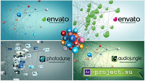 Videohive: Social Network 6000569 - Project for After Effects 