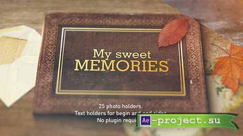 Videohive: Old Memories Album Gallery - Project for After Effects 