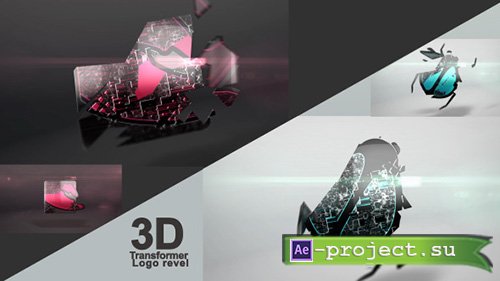 Videohive: 3D Transformer Logo - Project for After Effects 