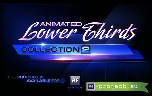 Animated Lower Thirds: Collection 2 Project for After Effects
