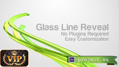 Videohive: Glass Line Reveal - Project for After Effects