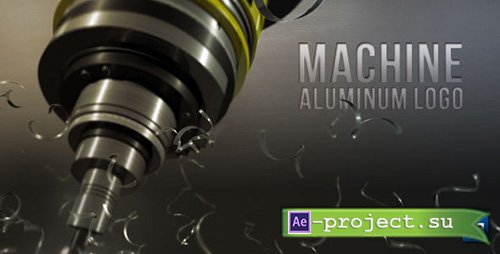 Videohive: Machine aluminum logo - Project for After Effects 