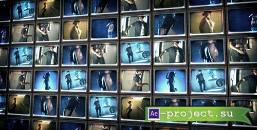 Videohive: Old TVs Logo Intro - Project for After Effects 