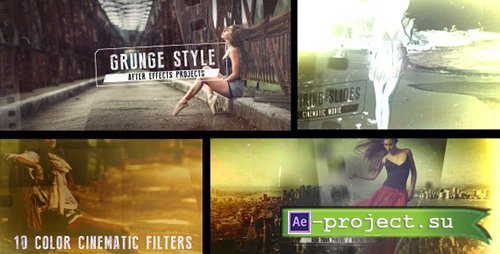 Videohive: Grunge Film Style - Project for After Effects 