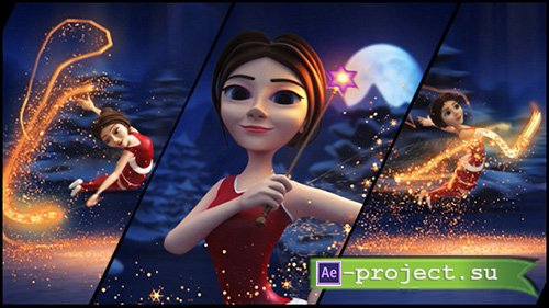 Videohive: Christmas Fairy Greetings - Project for After Effects
