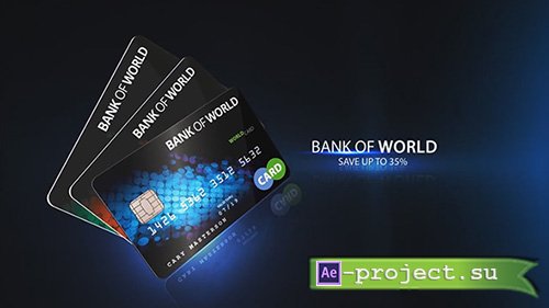 Motion Array: Plastic Card Promotion - After Effects Template 