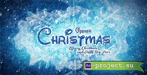 Videohive: Christmas Opener - Project for After Effects 