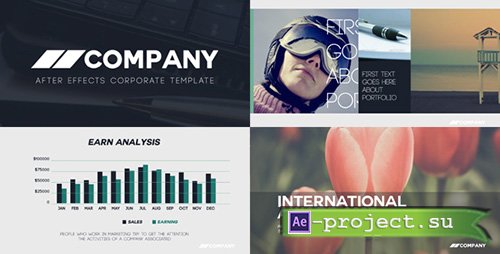 Videohive: Clean Corporate Presentation 13536793 - Project for After Effects 