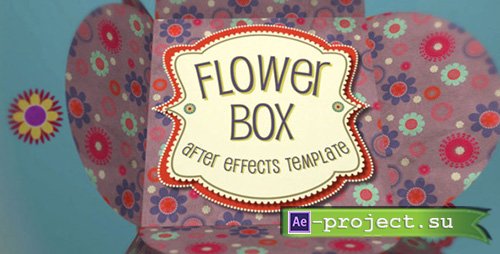 Videohive: Flower Box Display - Project for After Effects
