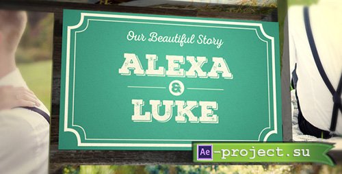 Videohive: Gallery Wedding Story - Project for After Effects 