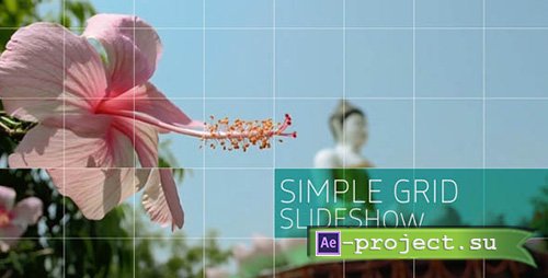 Videohive: Simple Grid Slideshow - Project for After Effects 