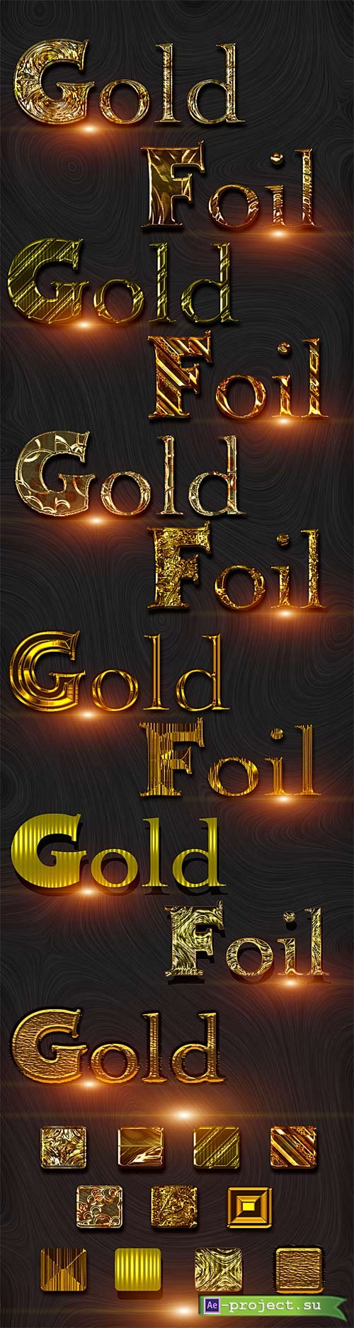 Golden Foil styles