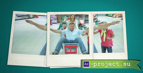 Videohive: Polaroid Stop Motion - Project for After Effects 