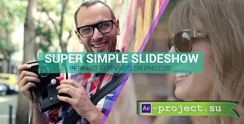 Videohive: Super Simple Slideshow - Project for After Effects