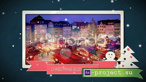 pond5: Christmas Slideshow  - Project for After Effects 