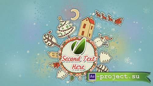Videohive: New Year Round Animation - Project for After Effects 