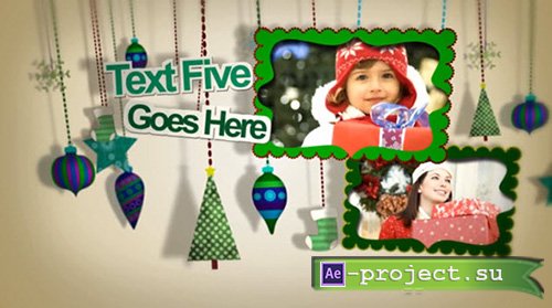 Revostock: Hanging Ornaments - Project for After Effects 