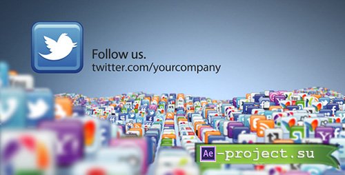 Videohive: The Social Media Network 488813 - Project for After Effects 