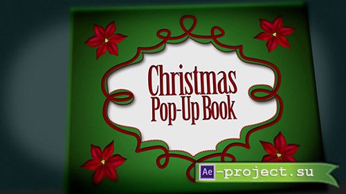 FluxVfx: Christmas Pop Up Book - After Effects Template