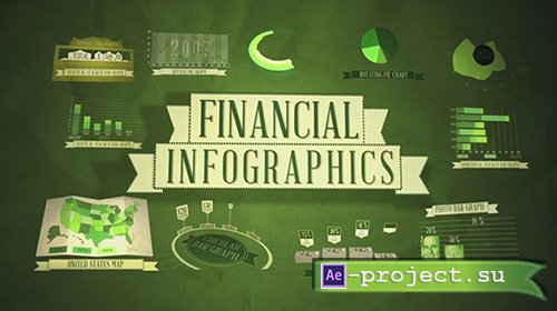 FluxVfx: Financial Infographics - After Effects Template