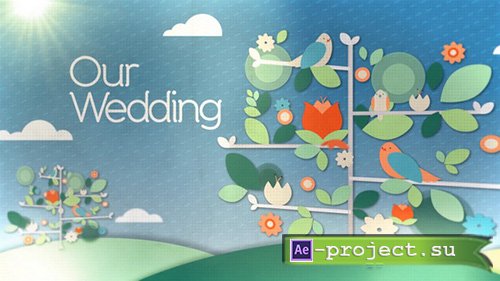 FluxVfx: Wedding Photo Tree - After Effects Template