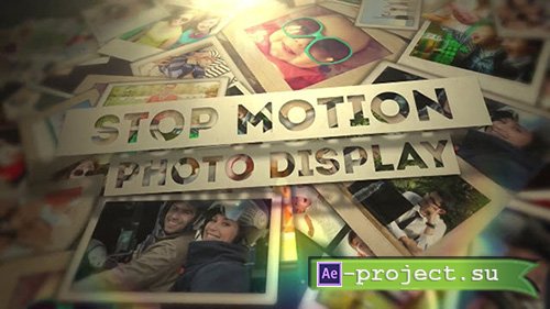 FluxVfx: Stop Motion Photo Display - After Effects Template