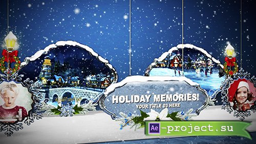 Pond5: Winter Wonderland Popup Album - Project for After Effects 