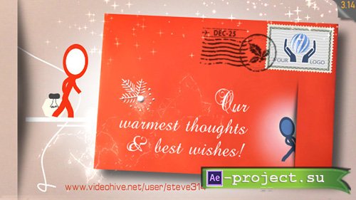 Videohive: Inkman Christmas Holiday card - Project for After Effects 