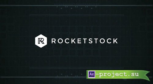 RocketStock: Static Glitchy Logo Reveal - After Effects Template 