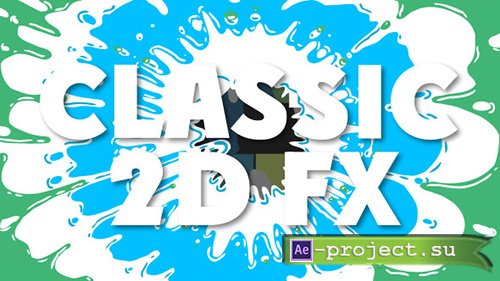 Videohive: Professional 2D FX Elements - Project for After Effects