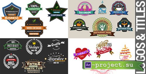 Videohive: Logos&Titles - Project for After Effects
