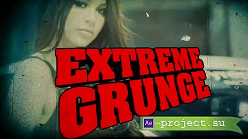 BlueFX: Extreme Grunge Movie Trailer - After Effects Template