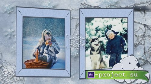 Children in winter - Project for Proshow Producer