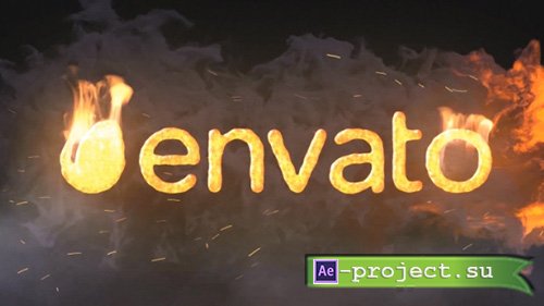Videohive: Fire Logo Reveal - Project for After Effects 