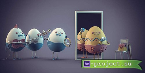 Videohive: Happy Easter 7393038 - Project for After Effects 