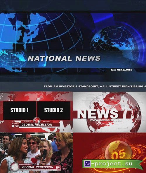 The News Bundle - After Effects Template (BlueFX)