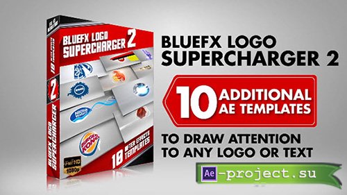 BlueFX: The Logo Supercharger Pack - 2 - After Effects Template