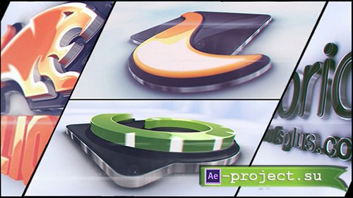 Videohive: Glossy 3D Corporate Logo - Project for After Effects