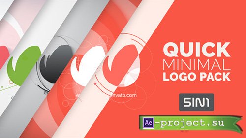 Videohive: Quick Minimal Logo Pack - Project for After Effects 